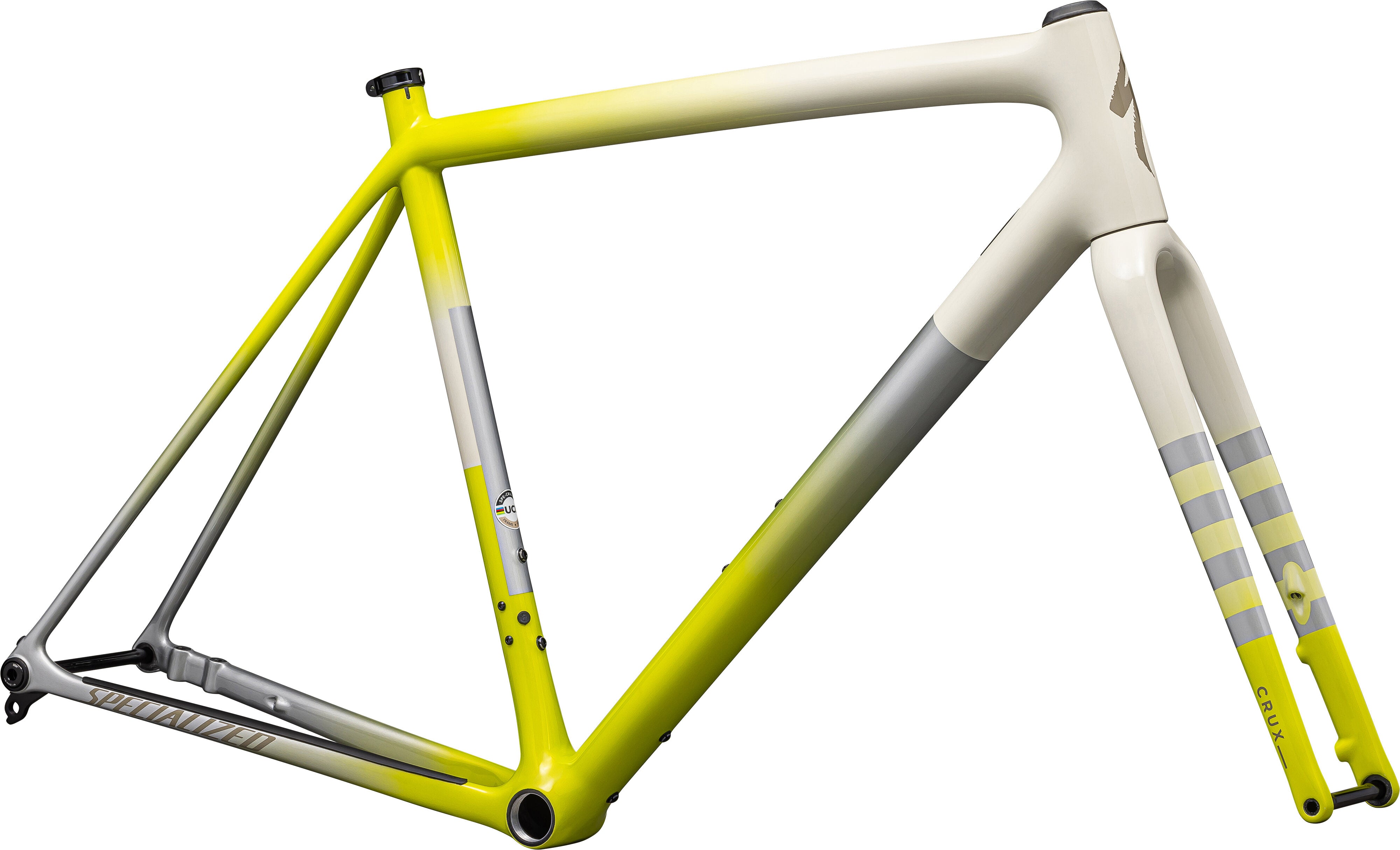 Specialized Crux 10r Rahmenset - Birch / Ion Metallic / Silver Dust / Taupe