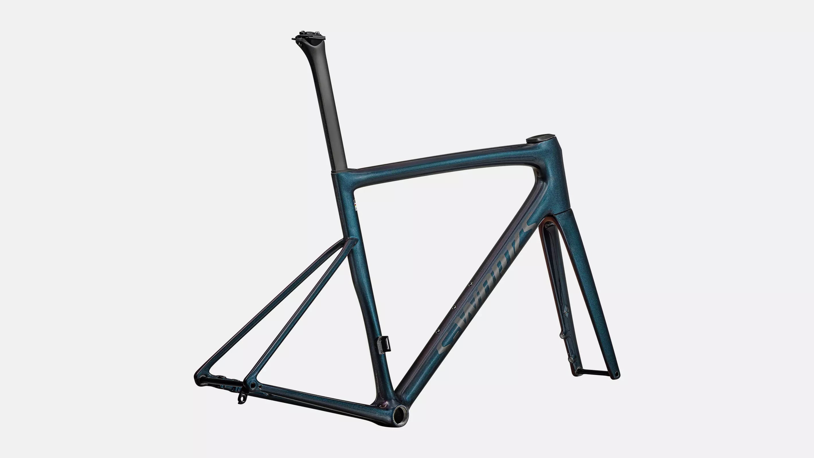 Specialized S-Works Tarmac SL8 Rahmenset Gloss Red to Black Pearl Over Deep Lake Metallic / Satin Metallic Obsidian