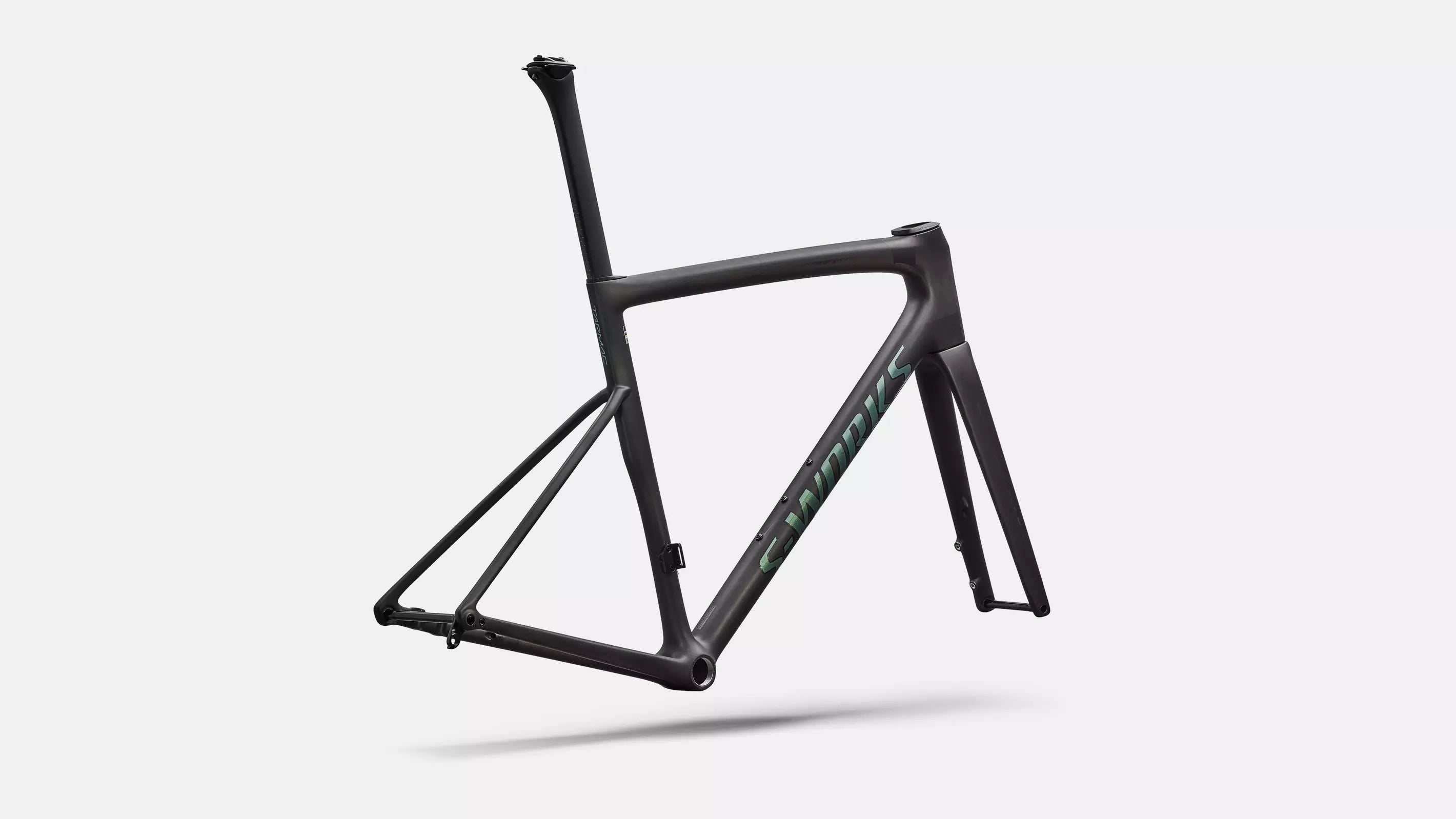 Specialized S-Works Tarmac SL8 Rahmenset Rtp Raw Carbon / Gloss Premium Fjord