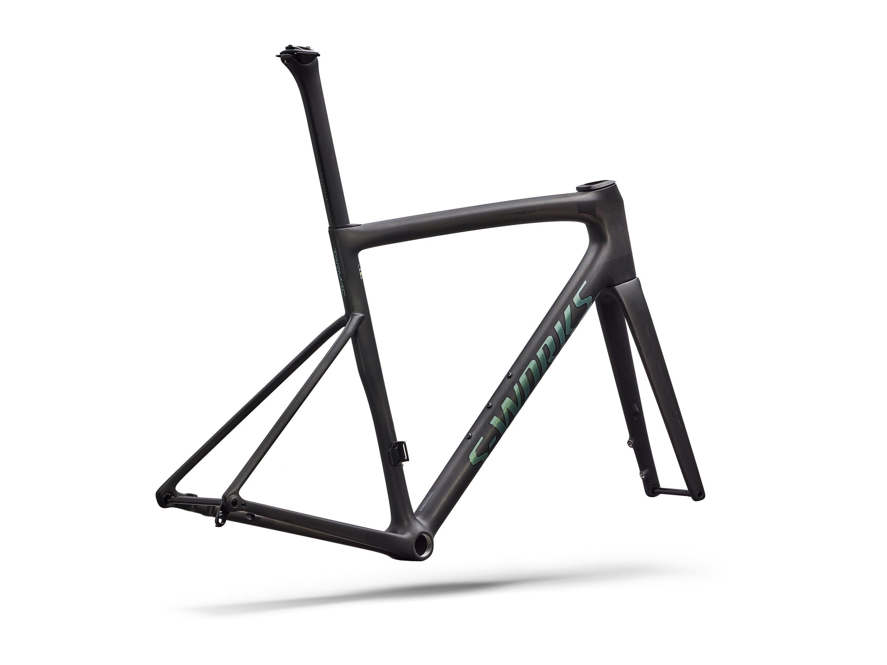 Specialized S-Works Tarmac SL8 Rahmenset Rtp Raw Carbon / Gloss Premium Fjord