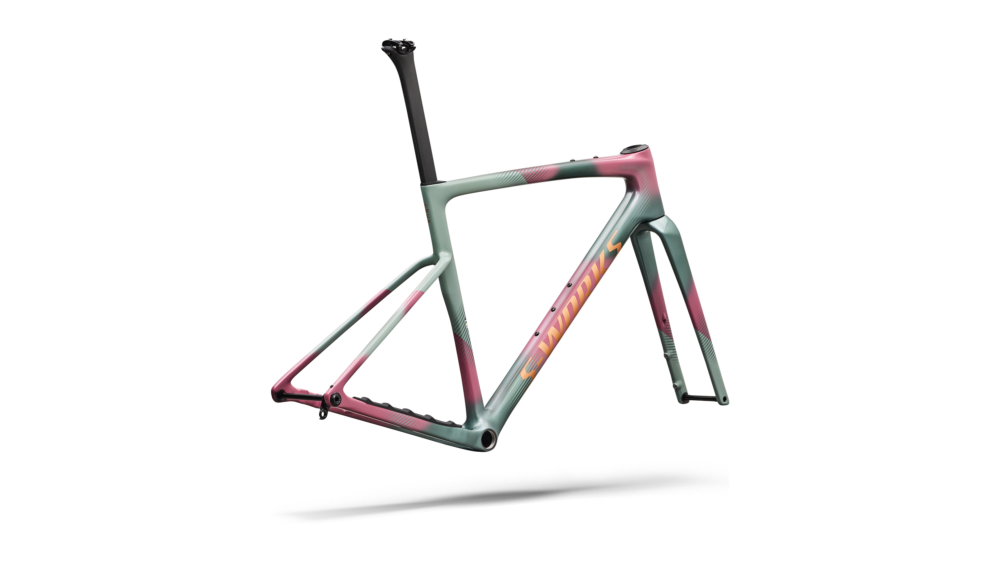 S-Works Crux 5 Rahmenset – Agave Grey – 54