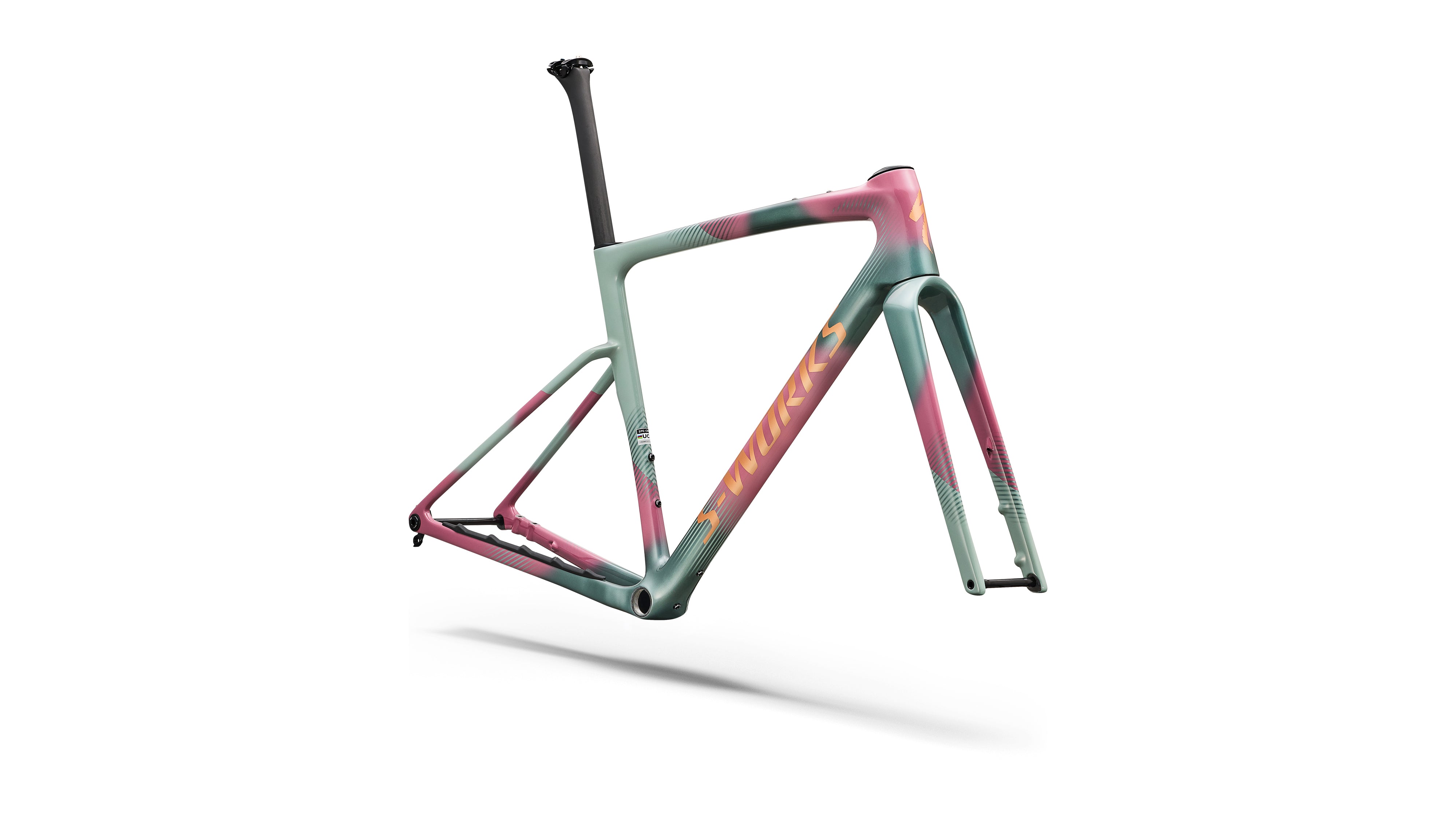 S-Works Crux 5 Rahmenset – Agave Grey – 54
