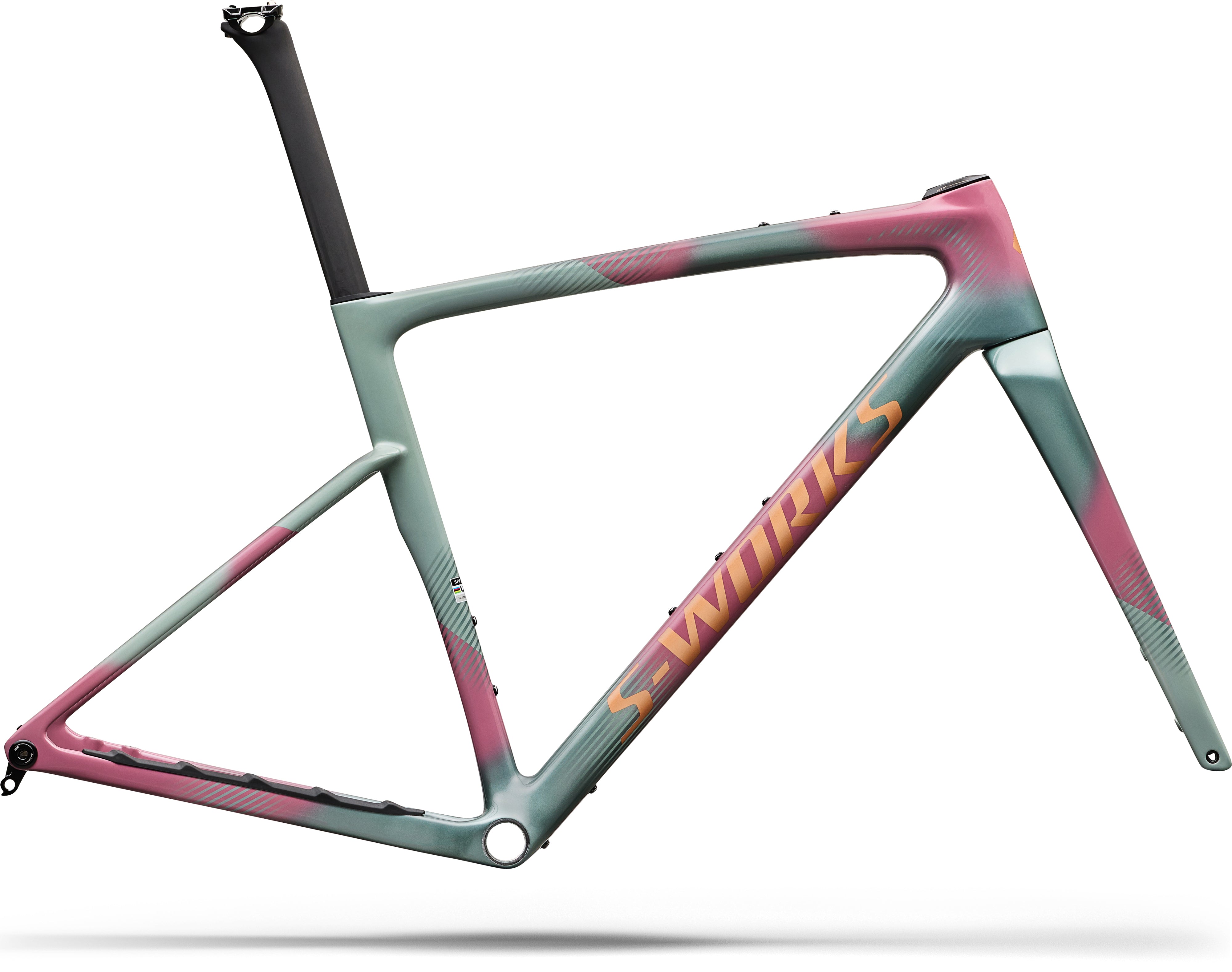 S-Works Crux 5 Rahmenset – Agave Grey – 54
