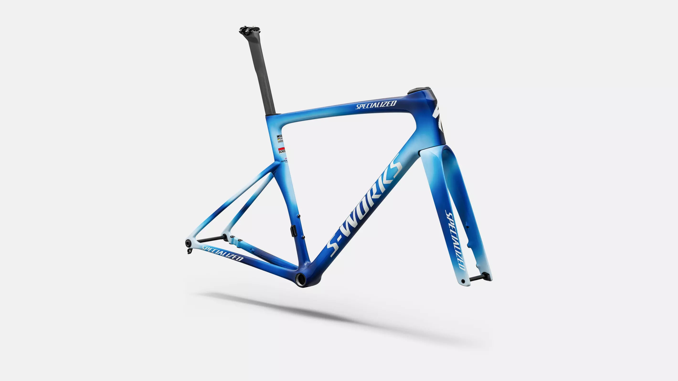 S-Works Tarmac SL9 Team Replica Frameset - Soudal Quick-Step – 54